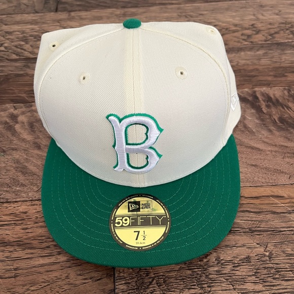 NEW ERA BOSTON RED SOX ALL STAR GAME 1961 COLOR FLIP CREAM EDITION 59FIFTY HAT - Picture 12 of 14